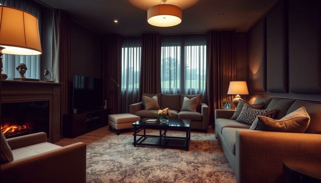 A-cozy-living-room-with-plush-carpeting-and-tasteful-furnishings-dimly-lit-by-a-warm-overhead--1024x585 Prix d’une isolation phonique au m2