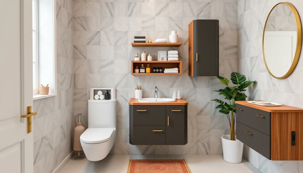 Creez-une-salle-de-bain-elegante-et-fonctionnelle-dans-un-petit-espace-avec-des-meubles-1024x585 10 bonnes et mauvaises idées pour aménager votre salle de bain