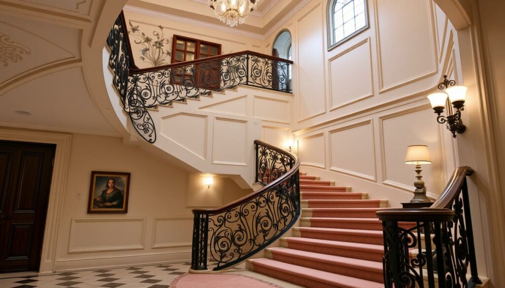 Generer-une-image-dune-rampe-descalier-classique-1024x585 La rampe d'escalier : Un projet indispensable