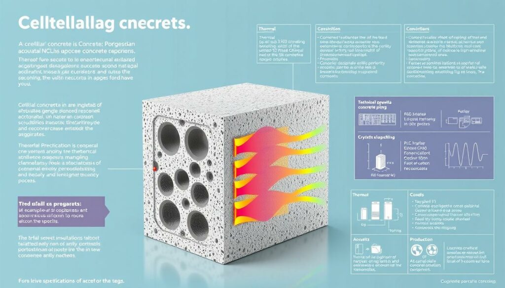 A-detailed-cross-sectional-diagram-of-cellular-concrete-showcasing-its-key-physical-properties-1024x585 Tout sur le béton cellulaire : propriétés, avantages et inconvénients
