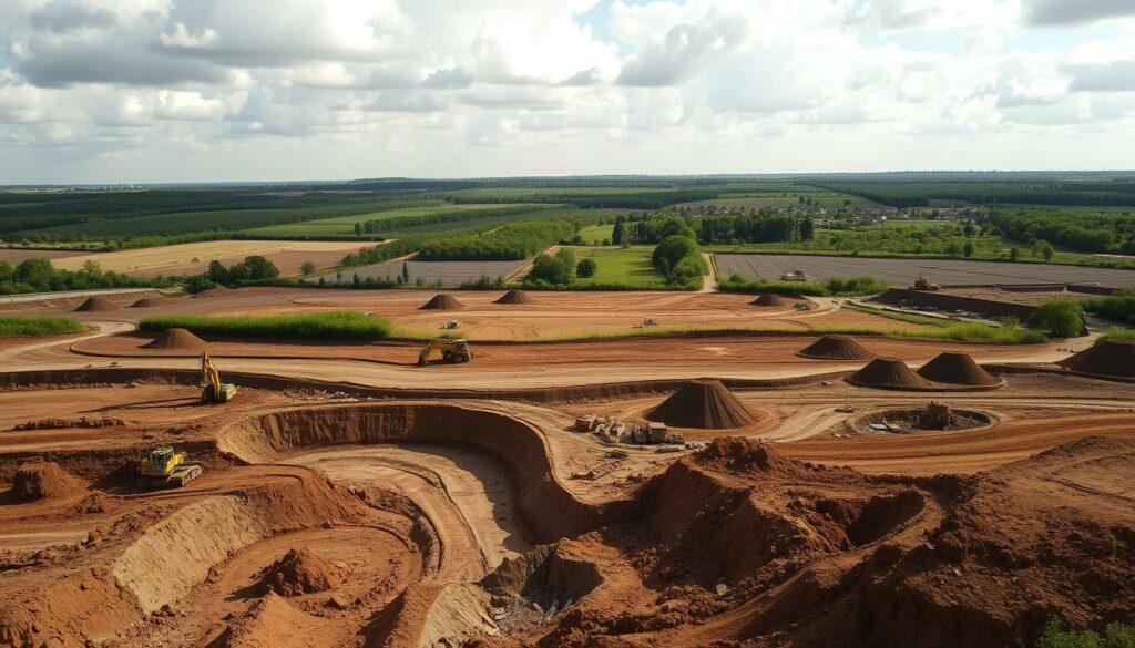 A-sprawling-realistic-landscape-of-earthworks-and-terrain-manipulation.-In-the-foreground-a-1024x585 Le juste prix d'un terrassement