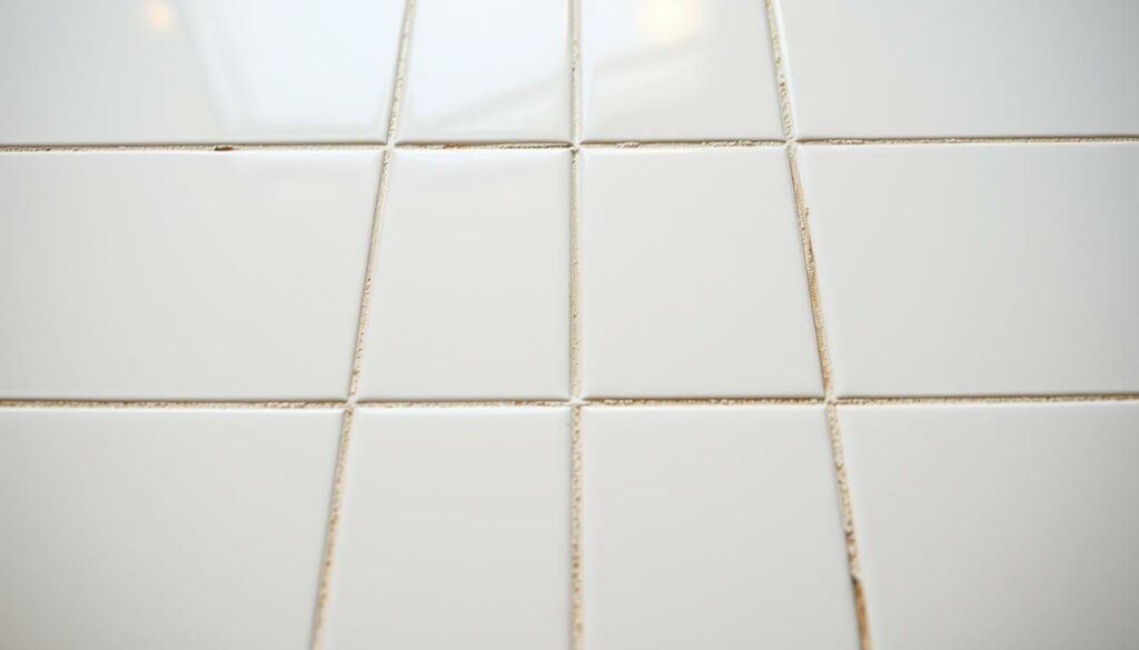 Crisp-white-tile-joints-meticulously-grouted-their-pristine-surfaces-reflecting-the-warm-1024x585 Joints de carrelage éclatants : dites adieu aux moisissures avec ces 7 astuces vraiment efficaces !