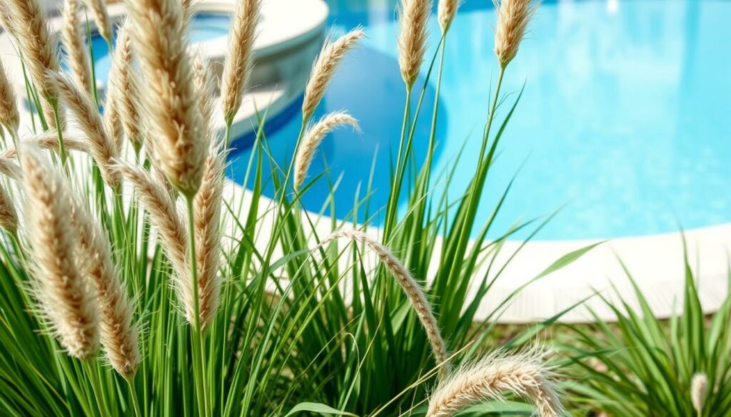Generer-une-image-de-graminees-ornementales-autour-dune-piscine-1024x585 Les meilleures plantes pour sublimer les abords de votre piscine